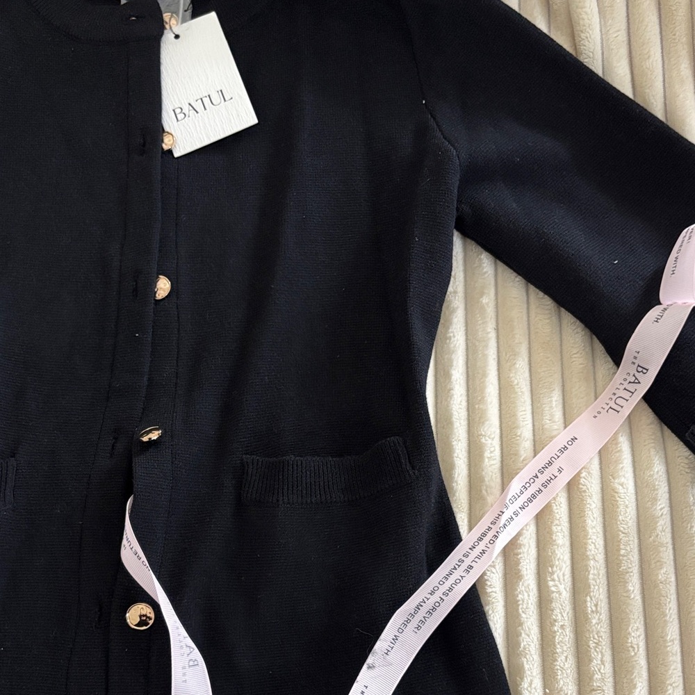 Naadean Cardigan | Noir - Picture 5 of 10